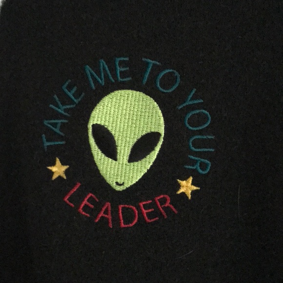 Black Empyre Alien Logo Hoodie - Picture 2 of 5